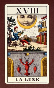 XVIIII Le Soleil, carte de tarot française du Soleil, 19ème siècle - Unbekannt Unbekannt
